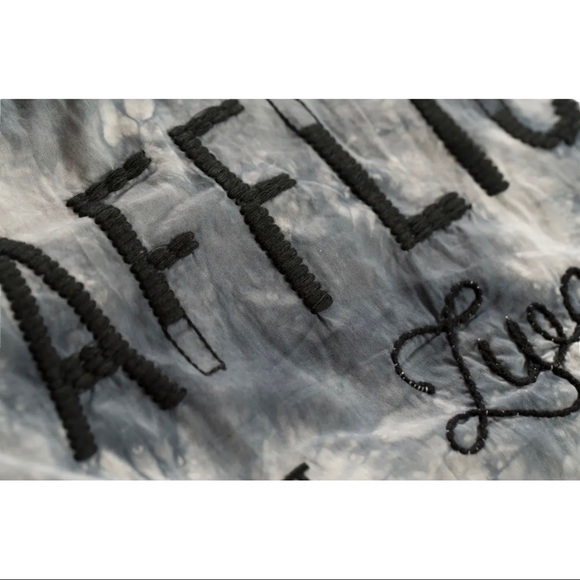 Affliction Men's Button Down Shirt Fly Wheel Embroidered Biker - Picture 7 of 9